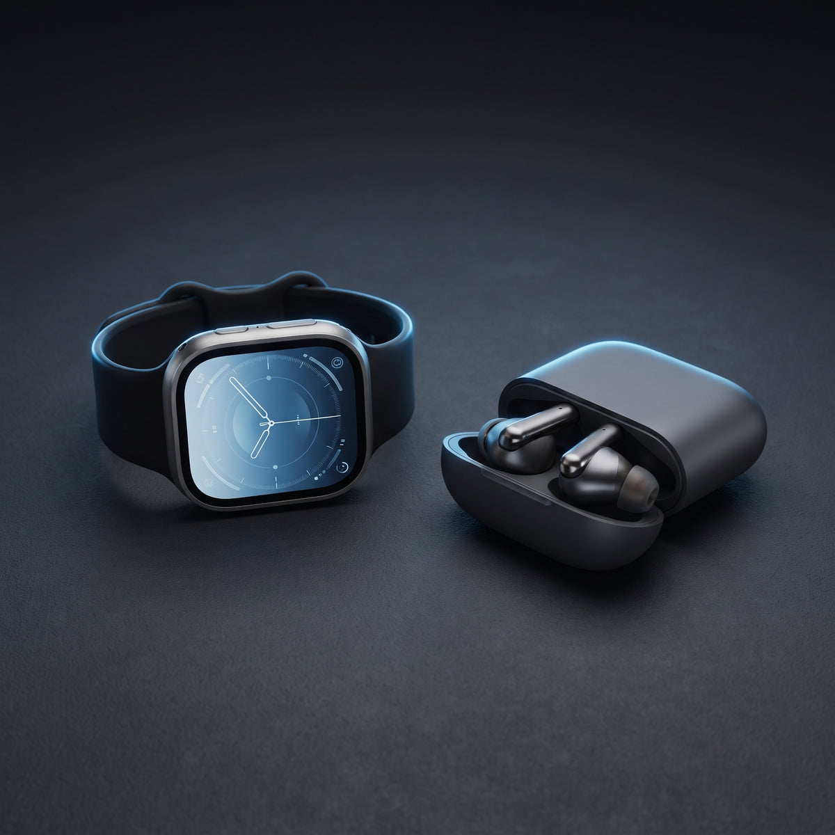 MA Series 11 Ultra 7+1 Smart Watch & Gadget Combo Box (AMOLED Display)